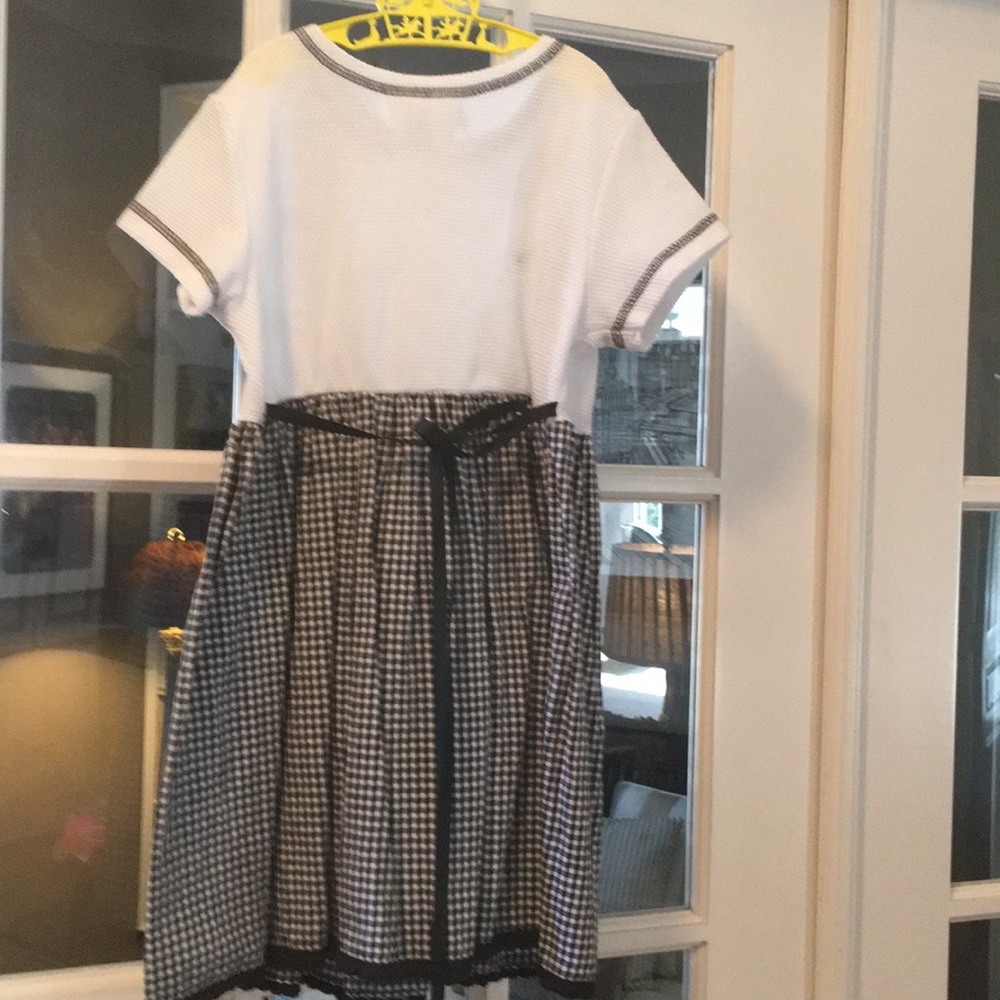 Bonnie Jean Scotty Dog and Gingham Dress - Picture 3 of 4